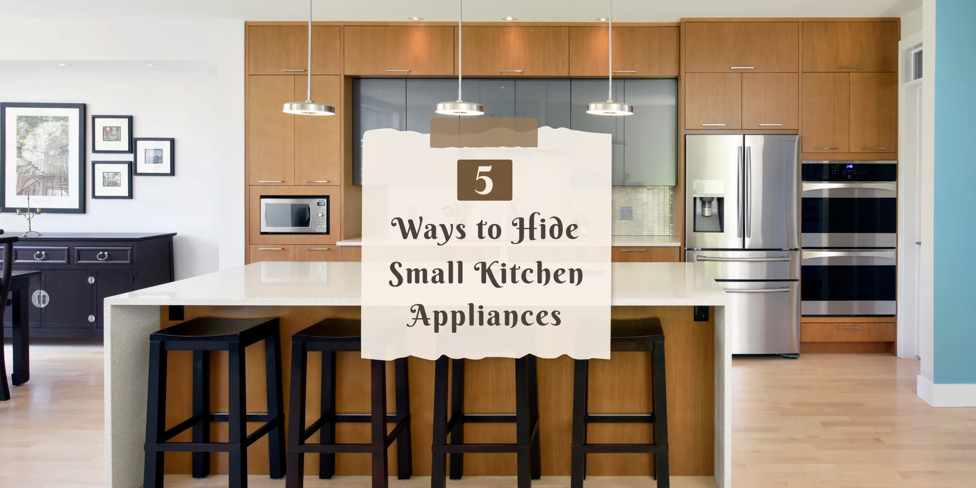 Creative ways to hide your small kitchen appliances – SheKnows