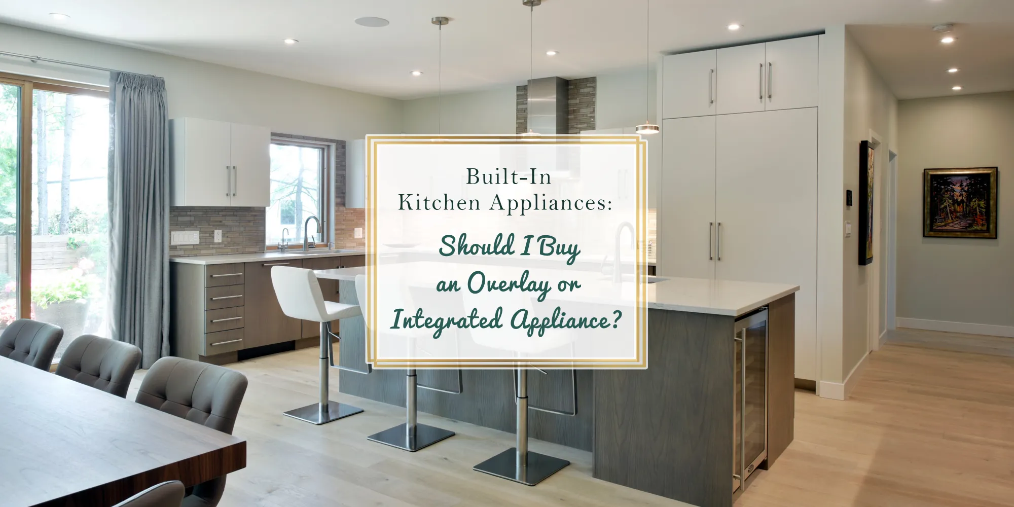 Overlay vs. Integrated: Choosing Built-In Kitchen Appliances